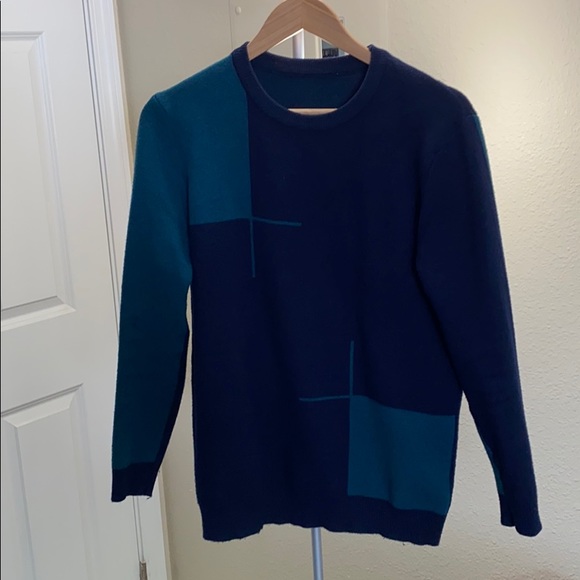 Cotton-Wool Blend Sweater - Picture 1 of 1